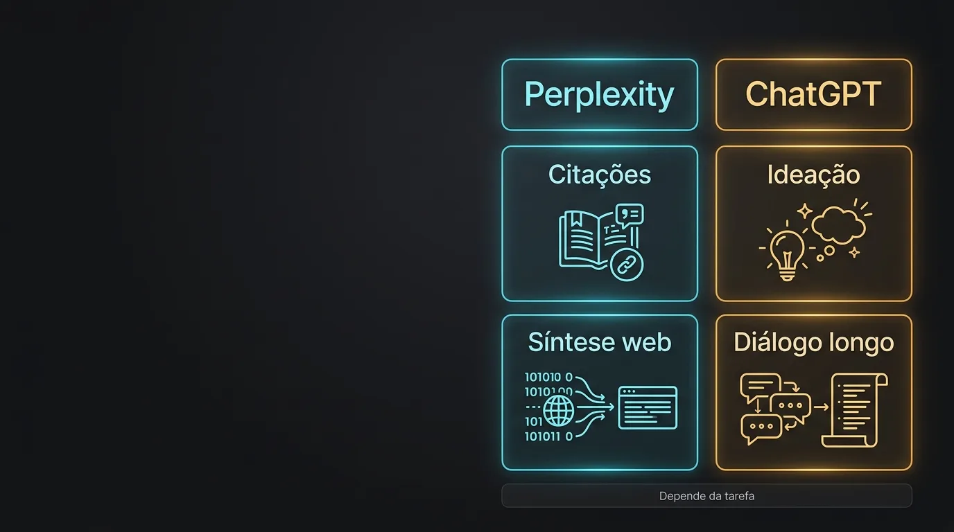 Cenários em que Perplexity ou ChatGPT levam a melhor